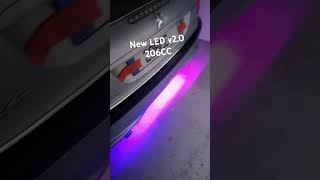 👉 New 206CC CarLight LED v20  New Controller Nouvelles LED pour 206CC 206 206cc [upl. by Hi]