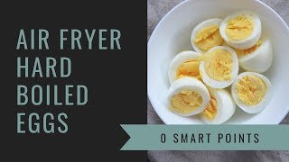 Air Fryer Hard Boiled Eggs [upl. by Hpesoy]