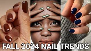 The Best Fall 2024 Nail Trends To Wear  Classy Style [upl. by Nylloh]