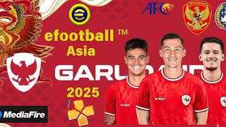 efootball™️ Asia 2025 PPSSPP Android Offline grafik HD transfer terbaru 2025 Update 10 November [upl. by Aninahs]