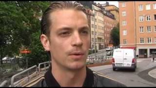 Interview w Joel Kinnaman [upl. by Martica]