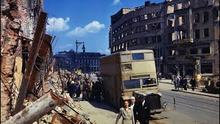 Post WW2 1945 Nazi Germany Allied Occupation of Berlin [upl. by Weaks]