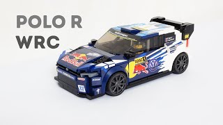 Volkswagen Polo R WRC  Custom Lego Speed Champions MOC [upl. by Yendirb353]