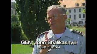 AFN Europe EUCOM The New Army GEN Shalikashvili 1993 1352 [upl. by Michaeu]