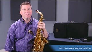 P Mauriat PMSA57GC Intermediate Alto Saxophone [upl. by Nickie]