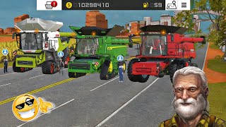 Fs 18 Harvest All Types Of Crops With Multiplayer  Farming Simulator 18 Gameplay Timelapse fs18 [upl. by Nahgem]