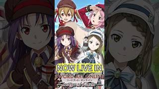 Sword Art Online Integral Factor  Yuuki Silica Yuna amp Lisbeth in Troubling Letter Order SAOIF [upl. by Nysa]