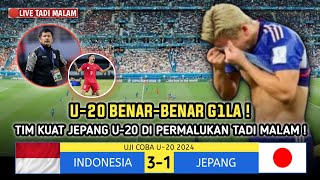 🔴GEMPARKAN ASEAN TADI MALAM  INDONESIA U20 3 VS JEPANG U20 1  Laga Uji Coba U20 2024  Berita [upl. by Anattar]