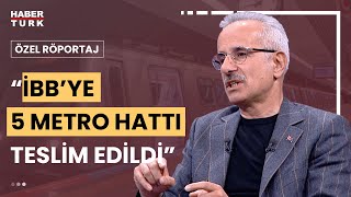 İstanbulda kim kaç km metro yaptı Ulaştırma ve Altyapı Bakanı Abdulkadir Uraloğlu yanıtladı [upl. by Lowrance170]