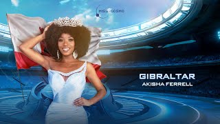 AKISHA FERRELL  INTRODUCTION VIDEO  MISS COSMO GIBRALTAR 2024 [upl. by Severen331]