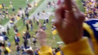 2008 Meineke Car Care Bowl WVU fans singing quotCountry Roadsquot [upl. by Reamonn]