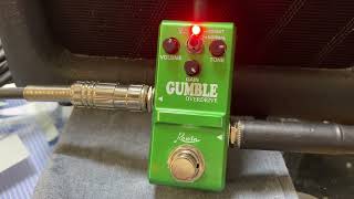 NANO PEDAL  GUMBLE OVERDRIVE [upl. by Aztiley]