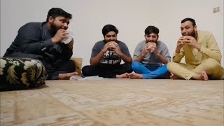 Zinger Burger 🍔 Challenge with friends 😁who wins get 3000Rs prizefriends vlog [upl. by Axia196]