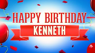 Happy Birthday Kenneth [upl. by Clementina519]