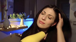 Una Serata di Benessere con il mio ✨HAIRDRYER✨ preferito ASMR NO ADS relaxing hairdryersound [upl. by Kirsteni111]