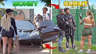 MONEY VS CLOUT  Which Do Girls Prefer Social Experiment [upl. by Nair378]