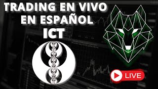 🚨TRADING en VIVO GRATIS  Usando ICT Concepts NQ  ES  ✅ [upl. by Fronia10]