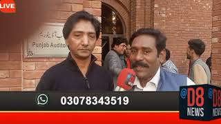 Salim albela goga pasroori d 8 news live coverage [upl. by Cogan]