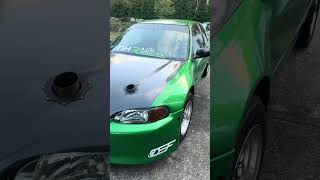 700whp civic idle [upl. by Ahcsim]