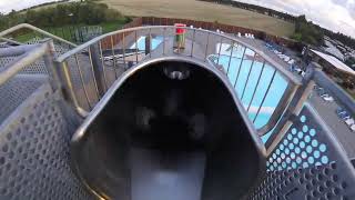 The Scariest water slide at Løkken Klit Camping and Cottage Village [upl. by Barayon554]