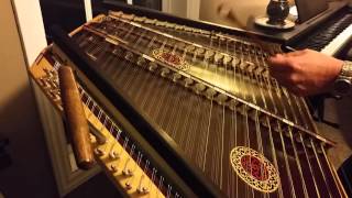 CAROL OF THE BELLS on hammered dulcimer [upl. by Naejarual]