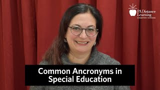 Common Acronyms in Special Education [upl. by Allez332]