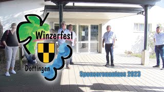 Winzerfest Döttingen 2023  Sponsorenanlass [upl. by Bowes]