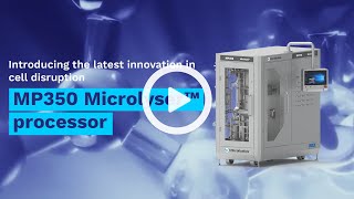 Microfluidics MP350 Microlyser™ Processor  A Production Scale Technology for Cell Disruption [upl. by O'Malley522]