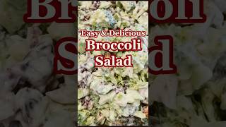 How to make Broccoli Salad Quick simple and tasty [upl. by Ettevi]