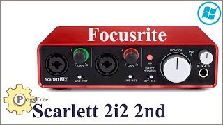 Focusrite Scarlett 2i2 2nd gen Review amp Test مراجعة كرت الصوت سكارليت [upl. by Mahseh698]