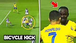 Cristiano Ronaldos BICYCLE KICK Assist amp Goal vs Al Tai 🤯🎯 [upl. by Thera]