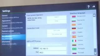 SS IPTV error on TV Samsung UN55D8000 [upl. by Strong]