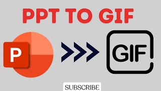 How To Convert Power Point To Gif [upl. by Bradlee113]