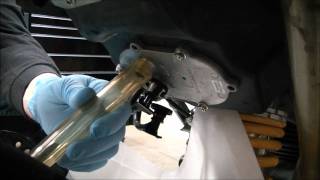 Ducatitechcom Hypermotard 796 Large Tank Install Part 1 [upl. by Burdett632]