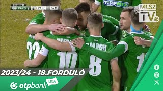 Paksi FC  Puskás Akadémia FC  21  10  OTP Bank Liga  18 forduló  MLSZTV [upl. by Shoshana]