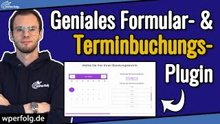 WordPress Formular amp TERMINBUCHUNGSPLUGIN Anleitung  Terminkalender DateiUpload  Funnelforms [upl. by Netsirk]