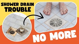 What to Do When Your Shower Drain Is Clogged [upl. by Timmie929]