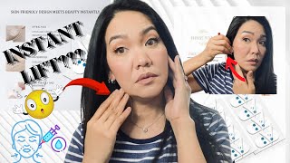 INSTANT FACE LIFT  LETS TRY  HONEST REVIEW  HIME SAMA [upl. by Lipski]