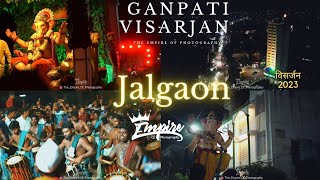 jalgaon city Ganpati visarjan 2023  Anant chaturdashi  Jalgaon drone [upl. by Easton]