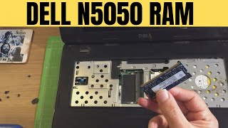 How To LOCATE amp UPGRADE Your DELL Inspiron N5050 RAM MEMORY [upl. by Bamford340]