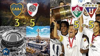 5 PEORES Y MEJORES FINALES DE LA COPA LIBERTADORES [upl. by Llenoil]