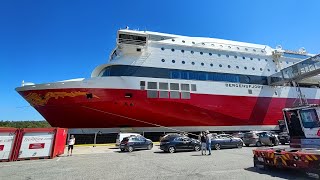 MS BERGENSFJORD Langesund to Hirtshals trip with Fjordline [upl. by Isdnyl]