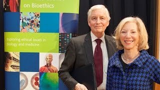 Nuffield Council on Bioethics annual lecture 2015 in conversation with Dr Amy Gutmann [upl. by Aerdnaz]