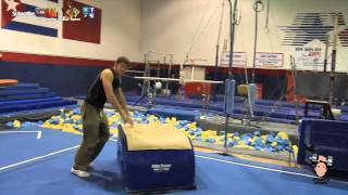 Learn How to do a Front Flip Front Flip Tutorial gymnastics skill [upl. by Hsekar]