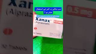 Xanax is used to treat anxiety disorders and anxiety caused by depression xanax pfizer sleeping [upl. by Aicilaanna]