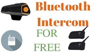 Bluetooth Intercom For Free  Use Your Phone As BT Intercom  Couch on Wheels [upl. by Ardnusal621]