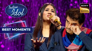 Indian Idol S14  Adya का यह Melodious Rendition सुनकर Shatrugan Sinha की आखें हुई नम  Best Moment [upl. by Nolek877]