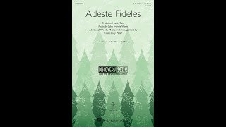 Adeste Fideles 3Part Mixed Choir  Arranged by Cristi Cary Miller [upl. by Nomar]