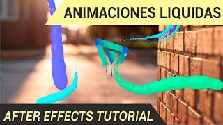 😎 ANIMACIONES LIQUIDAS After Effects 💦 TUTORIAL 💧  1 [upl. by Asilla873]