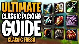 ULTIMATE Class Picking Guide for Classic WoW Fresh Leveling Speed PvE PvP and Difficulty [upl. by Oirramed287]